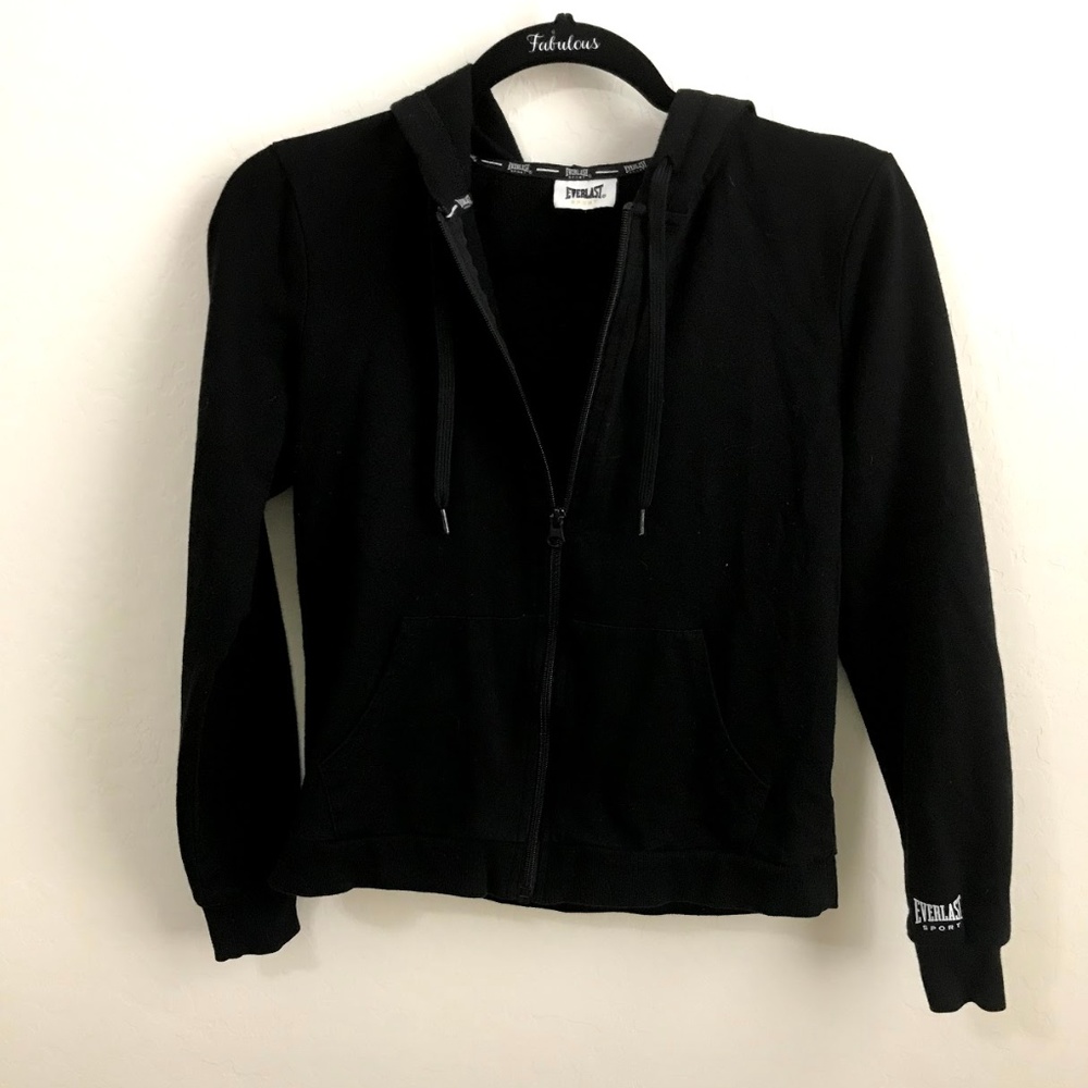 Everlast Zip Hoodie Black Small